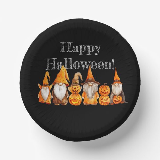 Halloween Gnomes Papieren Kommen (Voorkant)