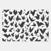 Halloween Gothic Bats Inpakpapier Vel (Voorkant 2)