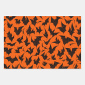 Halloween Gothic Bats Inpakpapier Vel (Voorkant)