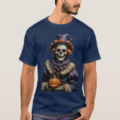 Halloween Gothic Skeleton Clown beroemd gemaakt do T-shirt