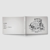 Halloween Gothic Til Death Do US Party Bruiloft Gastenboek (Volledig)