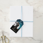 Halloween Gothic Vampire Persoonlijk Cadeaulabel (Met Touw)