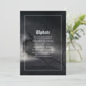 Halloween Gothic Wedding Update Kaart (Staand voorkant)