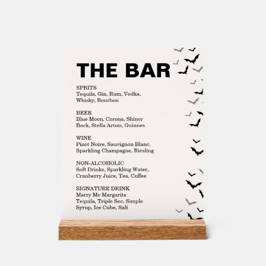 Halloween gothique Mariage Noir Et Bourgogne (Recto)