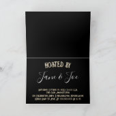 Halloween gothique Nuit de Mystère Invitation (Intérieur)