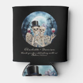 Halloween Gotische Skulls Tarot De Liefhebbers Bru Blikjeskoeler (Voorkant)