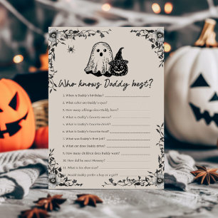 Halloween Gotische Vintage Wie Weet Wat Papa Het B