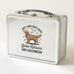 Halloween Goud Retriever Meisje Hond Moeder Vintag