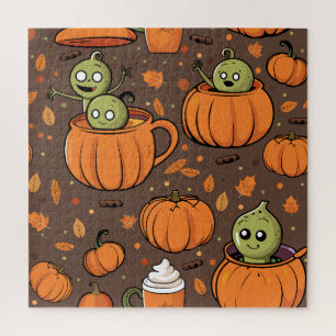 Halloween Gourd Gang Party Legpuzzel