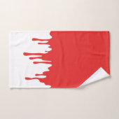 Halloween goutte de sang (Serviette à main)