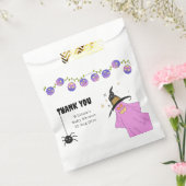 Halloween Gradient Ghost Skull Garland Bedankzakje (Gezegeld)