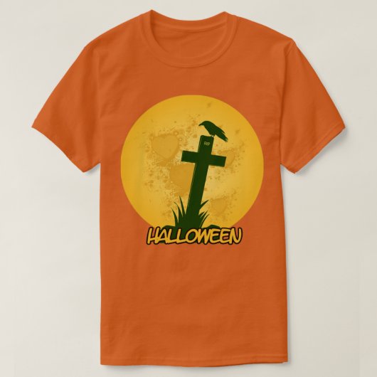 Halloween graf t-shirt (Design voorkant)