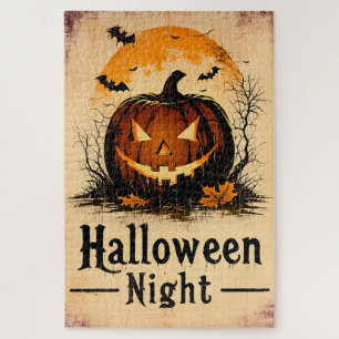 Halloween Grafisch – 1960s Thema Editie Legpuzzel