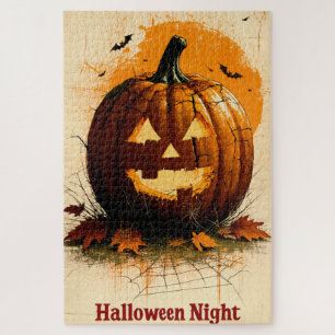 Halloween Grafisch – Unieke stijl uit de jaren 60 Legpuzzel