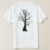 Halloween Graphic T-shirt – Spooky Pumpkin & Horro (Design achterkant)