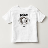 Halloween Grappig gluren Kleine Ghost Kinder Shirts (Voorkant)