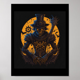 Halloween Grappig Halloween Kostuum Mannen Vrouwe Poster