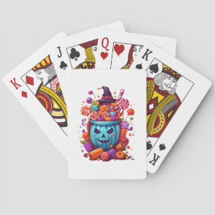 Halloween grappig pokerkaarten