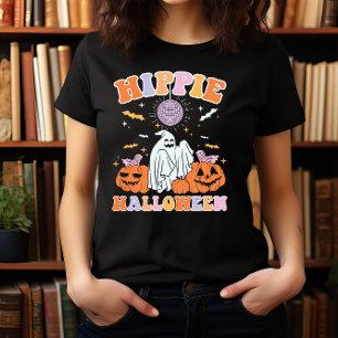 HALLOWEEN GRAPPIGE DISCO GHOST HIPPIE HALLOWEEN T-SHIRT