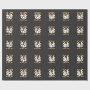 Halloween Grappige Pompoen Tijd Geest Pompoen Cadeaupapier