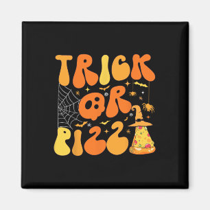 Halloween grappige truc of pizza enge geest deco g magneet
