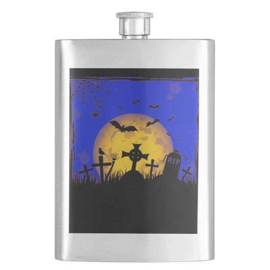 Halloween Graveyard Flacon (Voorkant)