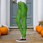 Halloween Green et Black Spider Web<br><div class="desc">Customisez de changer le vert en une couleur quelconque.</div>