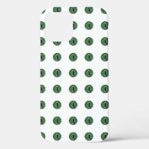Halloween Green Polka Dot Eyes iPhone 12 Hoesje