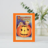 "Halloween Greeting" Briefkaart (Staand voorkant)