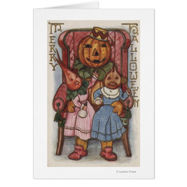 Halloween Greeting Turnip Heads (Devant)