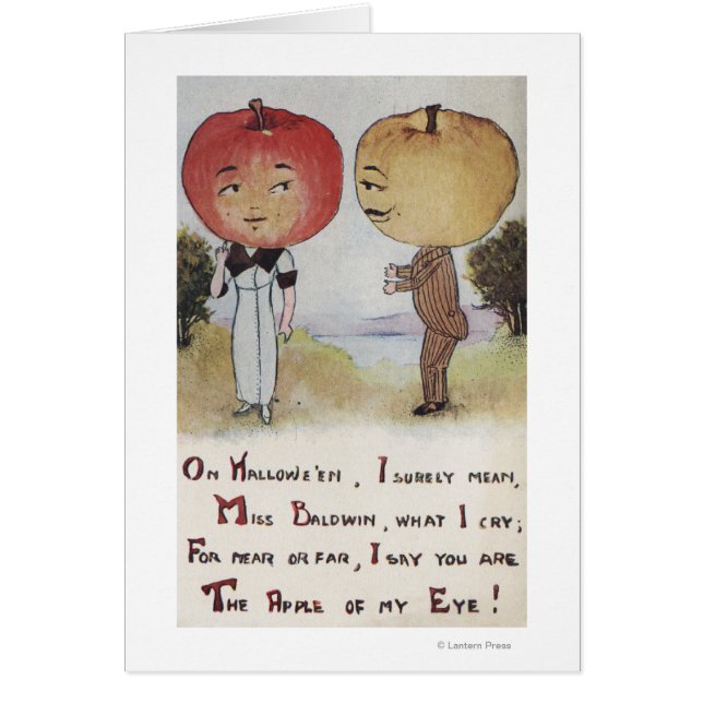 Halloween GreetingApple Head (Voorkant)