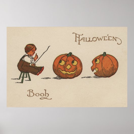 Halloween GreetingBook Poster (Voorkant)