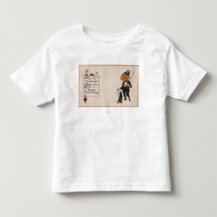 Halloween GreetingJack-O-Lantern in Tux Kinder Shirts