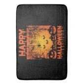 Halloween Greetings Badmat (Voorkant Verticaal)