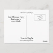 Halloween Greetings Briefkaart (Achterkant)