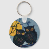 Halloween Greetings, eigenaar van Tree w Moon Sleutelhanger (Voorkant)
