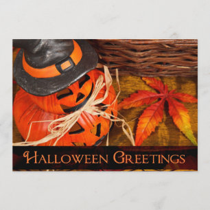Halloween Greetings Kaart