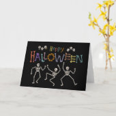 Halloween Greetings Kaart (Gele Bloem)