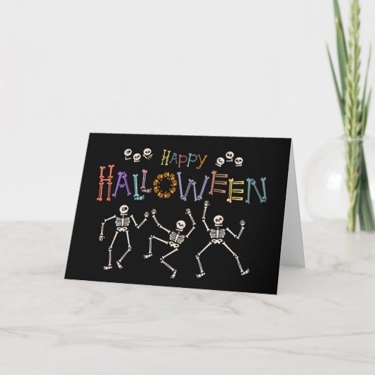 Halloween Greetings Kaart (Voorkant)