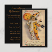 Halloween Greetings Kaart (Voorkant / Achterkant)