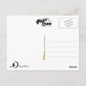 Halloween Greetings uit de Little Witch Briefkaart (Achterkant)