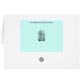 Halloween Greetings uit Newtown, Powys, Wales (Achterkant Horizontaal)