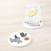 Halloween Grey Podle #1 Onderzetter (Zijkant)