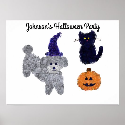 Halloween Grey Podle #2 Poster (Voorkant)