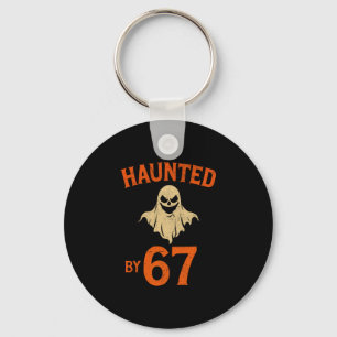 Halloween Griezelen 67 Zes Zeven Meme 1 (23) Sleutelhanger