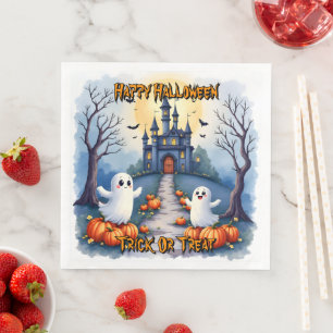Halloween Griezelen Cute Trendy Collectie Servet