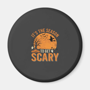 Halloween Griezelen Geheime Kasteel Vector Magneet