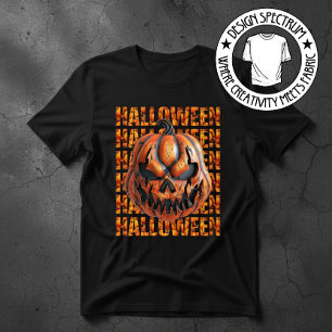 Halloween Griezelen Pompoen T-shirt