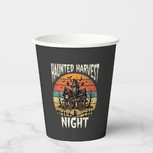 Halloween Griezelfees Nacht Papieren Bekers