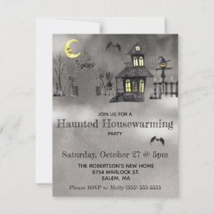 Halloween, Griezelfeest Kaart